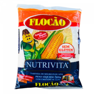 Flocons de Maïs Flocão Nutrivita 500g: Pour un Cuscuz Moelleux et Savoureux