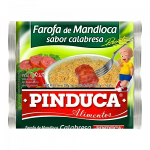 Farofa temperada calabresa