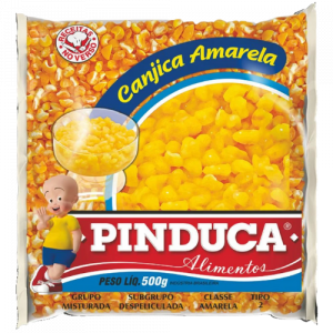 Canjica amarela 500g Pinduca