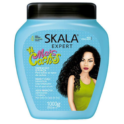 Crème Plus de Boucles Skala 1kg : Le Soin Idéal pour des Boucles Définies et Hydratées