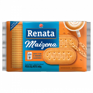 Biscoito Maizena 360g Renata - Brésil Market