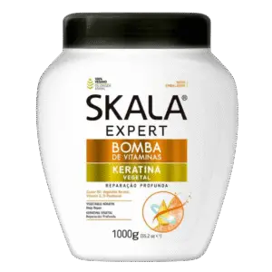 Masque Skala Bomba de Keratina 1kg: Reconstruction Intense pour Cheveux Abîmés