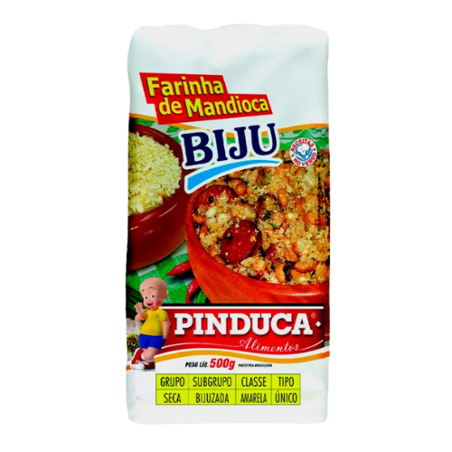 Farine de Manioc Biju Pinduca 500g : Le Croquant Essentiel de la Cuisine Brésilienne
